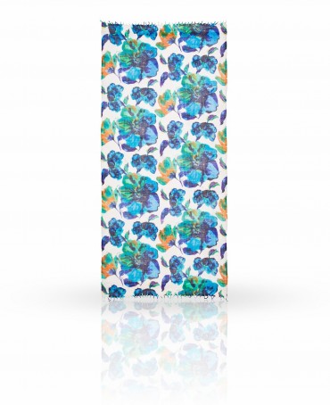 Палантин Женский ZW-BIGFL/BLUE